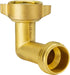 RecPro RV 90 Degree Hose Elbow with Mesh Strainer | Solid Brass Garden Hose Elbow Adapter for RV Water Hose | City Water Inlet Elbow Fitting | Pre...