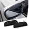 2PCS Rear View Mirror Visor,Carbon Fiber Mirror Rain Visor,Universal Car Rear View Mirror Rain Cover,Snap on Rain Eyebrow,Car Exterior Accessories...
