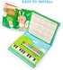 Longfypeng Piano Book Toddler Toys Educational Music Keyboard Piano Toys, Musical Instruments Toys Present for Kids Ages 3 4 5 6 Year Old Boy and ...