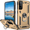IKAZZ for Galaxy S21 Case,Military Grade Shockproof Heavy Duty Protective Phone Cover Pass 16ft Drop Test with Magnetic Kickstand Car Mount Holder...