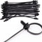 Benliu 50 Pcs Cable Zip Tie, 8.3x0.2 inch Heavy Duty Nylon Push Mount Self Locking Assortment Black, 8.3x0.2inch(50Pcs)...