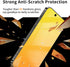 Privacy Screen Protector for iPhone 14 / iPhone 13 / iPhone 13 Pro, Anti-Spy Tempered Glass Gradient Colorful Private Mirror Anti Bluelight Full C...