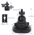 2 Pack Speaker Wall Mount Holder for 1/4"-20 Threaded Keyhole,2 Pack Adaptors Compatible with Non 1/4"-20 Threaded Screw Holes,360°Rotation Adjust...