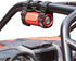 KEMIMOTO UTV Speaker Mount, Adjustable 2 Strap Style Portable Speaker Holder for 1.5" to 2.5" Roll Bar, Compatible with Polaris RZR Ranger Can Am ...