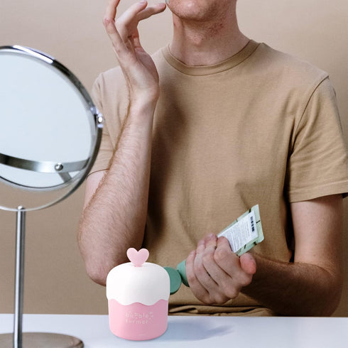 DOITOOL Face Wash Foam Maker for Face Wash, Facial Foamer Face Foam Maker Cute Foam Whip Maker, Facial Cleansing Tool Deep Skincare Cleaner Tools ...