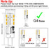 G4 LED Bulb JC Type Bi-Pin Base Bulb 1.5W AC/DC 12V 10W T3 Halogen Bulb Replacement for Landscape Lighting, Under Cabinet Puck Light, Chandeliers,...