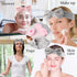 12 PCS Face Wash Headband Wristband Set for Women Girls, Soft Microfiber Facial Spa Hair Wraps Makeup Skincare Bath Headbands Wrist Bands for Wash...