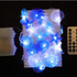 Nautical Theme Decorative String Lights,Sea Sand Dollars Seahorse Beach Lights Battery Operated with Remote 12.96 ft 36 Cold White LED for Covered...