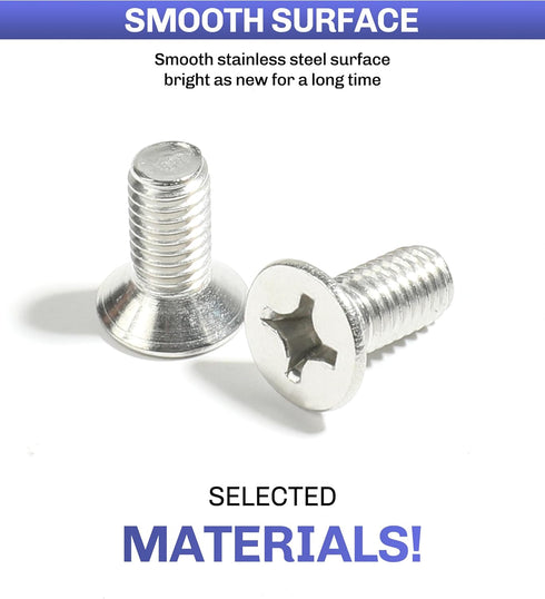 Stainless Steel Brake Disc Rotor Screws,12PCS Brake Disc Retaining Screw,Car Accessories Retaining Hardware Bolts Screw Kit for Front and Rear,Rot...
