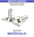 Stainless Steel Brake Disc Rotor Screws,12PCS Brake Disc Retaining Screw,Car Accessories Retaining Hardware Bolts Screw Kit for Front and Rear,Rot...