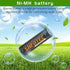 Shentec 4 Packs 2500mAh Rechargeable AA Batteries and 4 Packs 1000mAh Rechargeable AAA Batteries with Smart 8 BayAAA AA Battery Charger (USB Fast ...