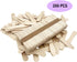 200 Pcs 3 Inch Mini Wooden Spoons, Disposable Small Tasting Spoons, Biodegradable Compostable Birchwood...