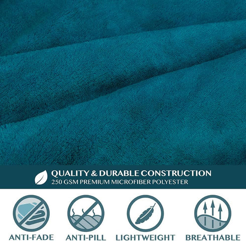 PAVILIA Blanket with Sleeves for Adult Women Men, Soft Warm Wearable Blanket Fleece Wrap Throw, Robe Blanket Gift...