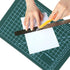 Professional Self Healing Cutting Mat A5, PVC Double Sided Non-Slip 5-layer Rotary Mat for Scrapbooking, Quilting, Sewing...