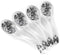 Dragon Ceramic Spoon Soup Spoons Asian Soup Spoon Chinese Korean Japanese Ramen Pho Miso Spoons Set of 4 with Hole 6.2 Inch...