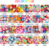 JOICEE 480PCS Fruit Flower Polymer Clay Beads, 24 Style Cute Heart Mushroom Clay Beads Charms for Jewelry Necklace Earring Making, DIY Bracelet Ma...