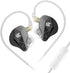 keephifi KZ EDXS in Ear Monitor Headphones 10mm Dynamic Driver HIFI 3D Metal Earphone, KZ Wired Earbuds IEMS with High Resolution Sound and Detach...