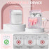 Airpods Case, Airpods 2nd Generation Case with Cute 3D Colour Bow Design, Airpods Case 1st Generation Soft Clear TPU Cover with Cute Keychain and ...