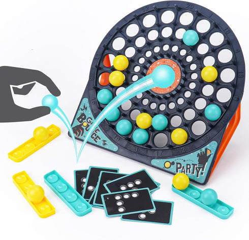 Bounce Ball Party Game Table Jumping Ball Toys, Funny Jumping Ball Tabletop Games Family Party Games, Connect Board Games Desktop Bouncing Ball Ad...