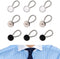 Clothing Button Extender,9 Pack Collar Extenders for Mens Shirts,Neck Button Extender Metal Extension Buckle for Dress Shirt Comfortable Tie Colla...