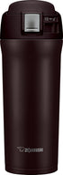 Zojirushi Stainless Steel Travel Mug, 16 oz, Dark Cocoa...