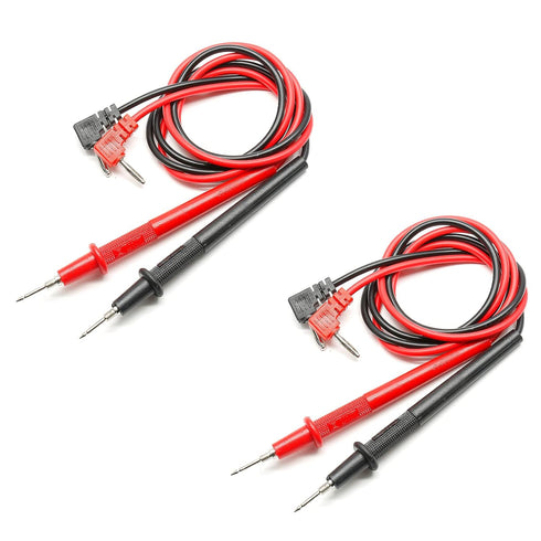 2 Pairs 82cm/32.3" Digital Multimeter Banana Plug Connector Voltmeter Test Lead Probe Wire Cable 1000V...