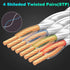 Cat 7 Ethernet Cable 30 ft, High Speed Internet Network Cable with Gold Plated RJ45 Connector, Shielded Flat Patch Cord LAN Wire for Modem, Switch...