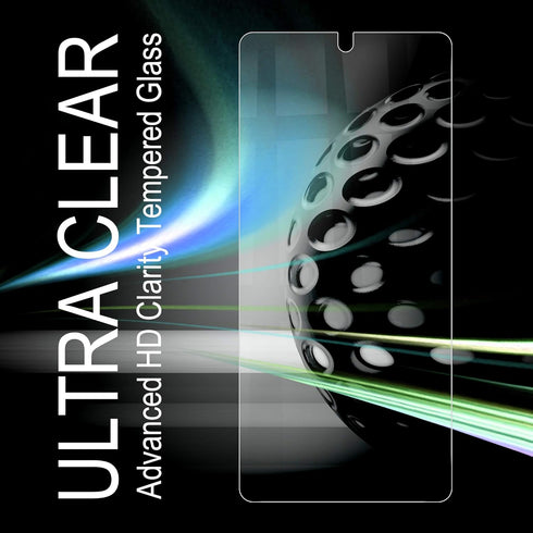 Arae Screen Protector for Samsung Galaxy S21, HD Tempered Glass Anti Scratch Work with Most Case, 6.2 inch, 3 Pack...