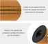 2PCS Automotive Replacement Oil Filters OEM#26350-2S000,263502S000,Engine Oil Filter Compatible with Hyundai Santa Fe Sonata 2.5L,Kia K5 Sorento 2...