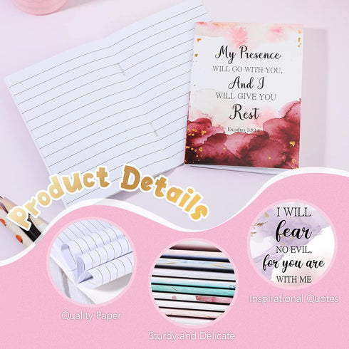 CHENGU 50 Pack Christian Notebooks Prayer Journals Small Pocket Bible Journal Gratitude Journal for Women Men Bible Notebook Scripture Inspiration...