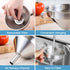 Kitchen Funnel for Filling Bottles, 304 Stainless Steel Food Funnels with Strainer and 200 Mesh Filter, Metal Funnel Set for Transferring Canning ...