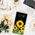Clear Slim Designed for LG K51 Case, for LG Q51 Case,Shock-Absorption Floral Flexible Soft TPU Rubber Protective Cover for LG K51 (Sunflower)...