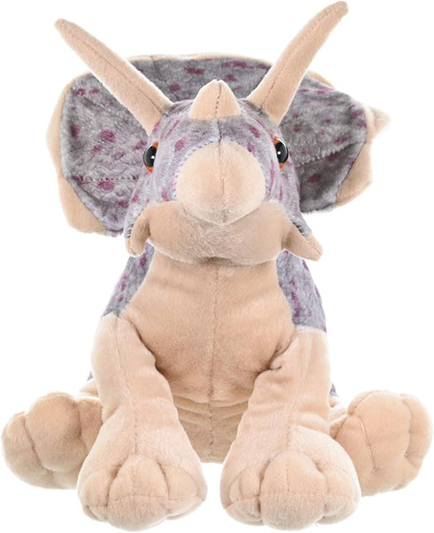 Wild Republic Triceratops Plush, Dinosaur Stuffed Animal, Plush Toy, Gifts For Kids, Cuddlekins 12", Multicolor, Model:10960...