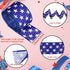 3 Rolls Patriotic Wired Edge Ribbon 9.9 Yard 4th of July Stars and Stripes Ribbons Red White Blue Ribbon for Wrapping Crafts Decoration, Independe...