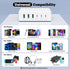 USB C Charger 120W GaN?Multiple USB Charger?3USB-C + 3USB-A? PD Charger, 6 Port USB C Charging Station Compatible with iPhone/Samsung/Google/Table...