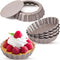 Webake 4 Inch Mini Tart Pan Set of 6, Non-Stick Small Tart Mold Quiche Pans with Removable Bottom Mini Tart Tins...