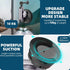 Powerful Suction Cup Car Mount for Insta360 X4 X3 X2,Windshield Window Dashboard Quick-release Holder for Pocket 3 GoPro 12 11 10 9 8 Action 4 3 i...