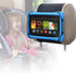 Car Headrest Holder Car Headrest Mount Silicon Holder for 7-10 Inch Fire Tablets...
