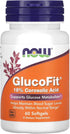 NOW Supplements, GlucoFit® with 18% Corosolic Acid, Supports Glucose Metabolism*, 60 Softgels...