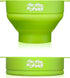 The Original Proper Popper Microwave Popcorn Popper, Silicone Popcorn Maker, Collapsible Bowl BPA Free & Dishwasher Safe - (Green)...