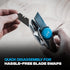 OX Tools Utility Shark Knife Professional Heavy Duty Utility Knife with Holster Drywall Knife for Sheetrock Fixed Blade Roofing Knife With 10 Repl...