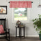Farmhouse Red Country Buffalo Check Cotton Annie Kitchen Curtains Rod Pocket Hanging Loops 16x72 Valance...