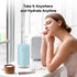 Portable Mini Humidifier, Small Cool Mist Humidifiers 350ml Quiet USB Personal Desktop Air Humidifier for Bedroom Home Plants Car Baby indoor Offi...
