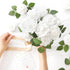 DerBlue 60pcs Artificial Roses Flowers with stem and 10pcs Green Leaves Real Looking Fake Roses Artificial Foam Roses Decoration DIY for Wedding,A...