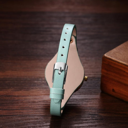 Avaner Women's Leather Quartz Watches: Slim Strap Small Face Ladies Elegant Dress Wrist Watches...