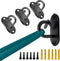 Resistance Band Wall Anchors - Workout Wall Mount Hooks, Ceiling Mounted Hook Exercise Station for BodyWeight Straps, Strength Training, Physical ...
