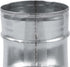 3" Inch 45? Degree Galvanized Steel Duct Elbow - Pressed Industrial Connector Bend - Ventilation Pipe Fitting - Dryer, Exhaust, Extractor Hood Air...