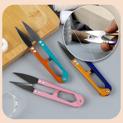 Embroidery Scissors,5PCS Sewing Scissors,4.1Inch Thread Cutter for Embroidery Cross Stitch Sewing Craft Supplies DIY Supplies,Stainless Multipurpo...