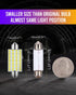 LUYED 578 LED Bulb 569 211-2 212-2 41mm LED Lights Bulb for Car Interior Dome Map License Plate Courtesy Lights, Xenon White,Pack of 4...