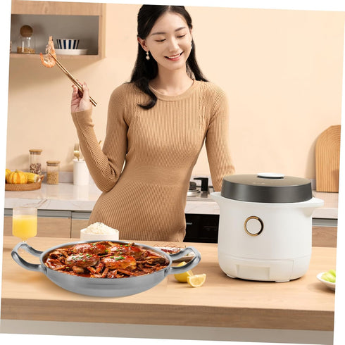 Stainless Steel Griddle Stainless Steel Pots Large Pot for Cooking Korean Pan Small Pots for Cooking Ramen Pot Steel Pans for Cooking Home Cooking...